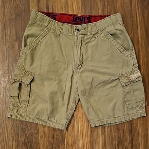 Levi's Boys Khaki Cargo Shorts
